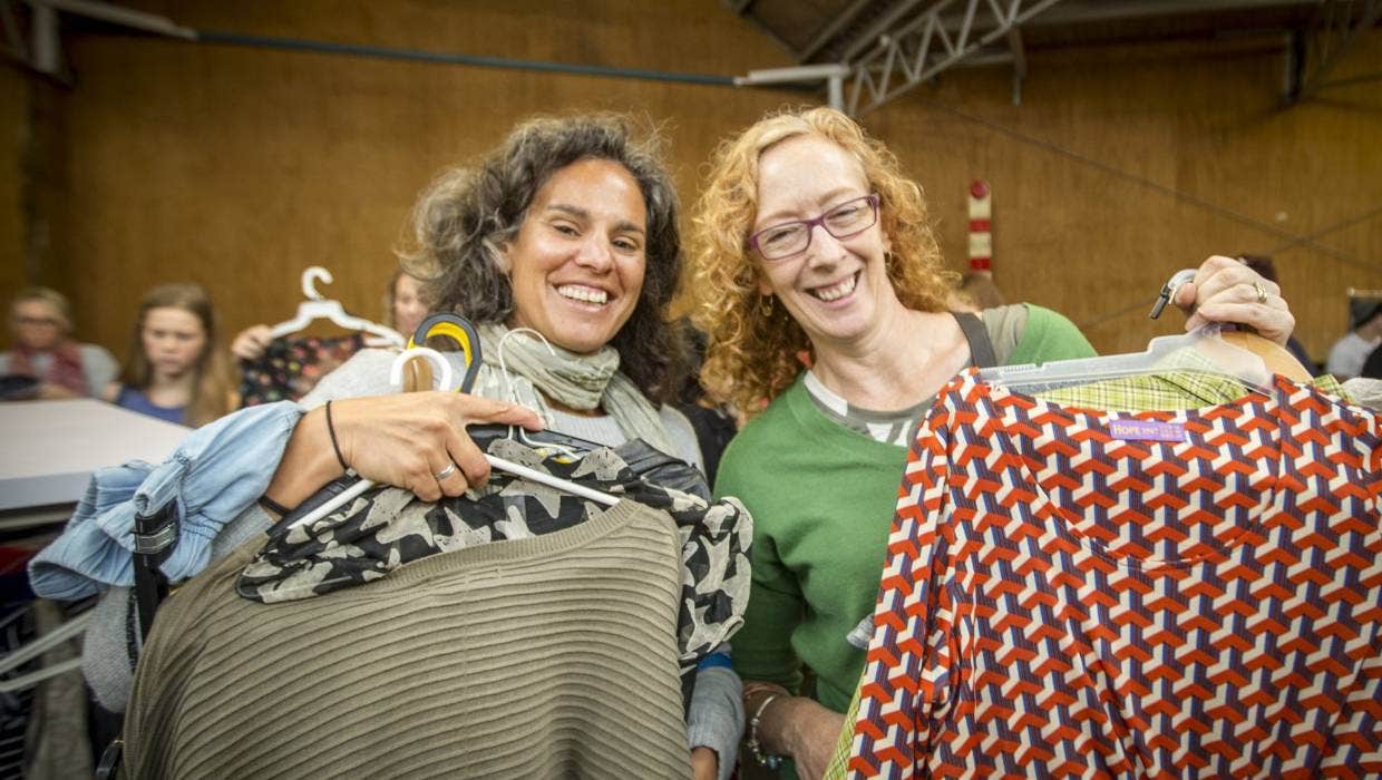 LUZ ZUNIGA/ STUFF from 'Nelsonians join the Fashion Revolution with a clothes swap and bin fast fashion'